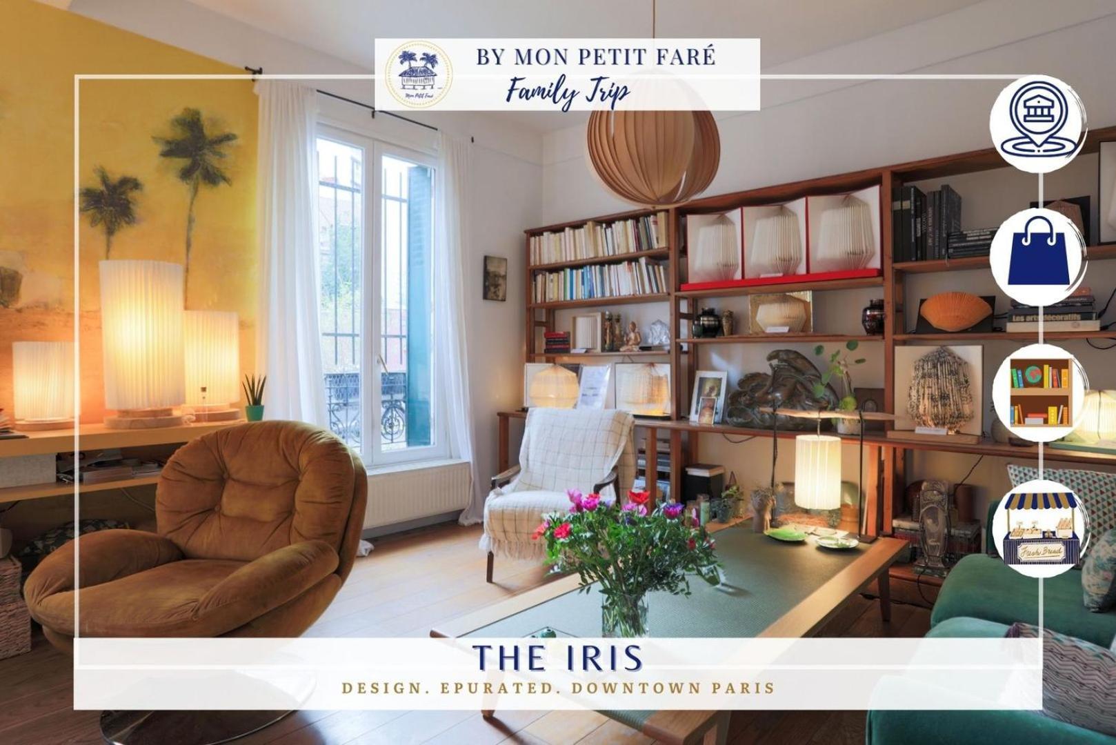 The Iris - Cosy Spacious House & Terrace 4* Paris